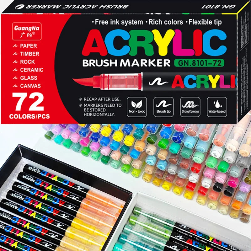 Top 72 Acrylic Paint Pens