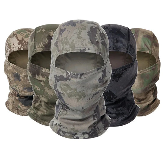 Full Face Tactical Camouflage Balaclava Mask Ski Bike Cycling Hunting Scarf Multicam Airsoft Cap Men Head Cover